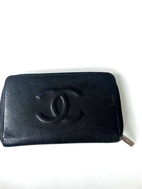 chanel zipper pull|genuine chanel wallets.